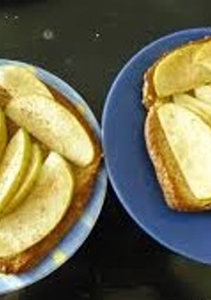 Una foto de Pie de manzana express