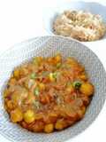 Chana masala (curry de garbanzos)