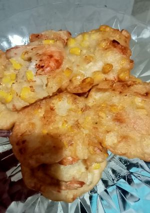 Foto resep Bakwan Jagung Udang Gurih Sedap Tanpa Telur
