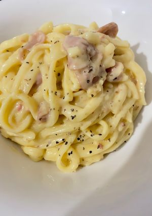 Foto resep Fetucini carbonara