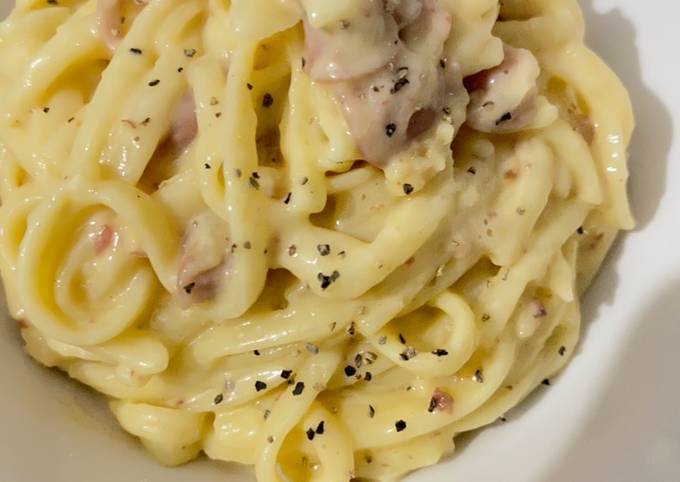 Fetucini carbonara