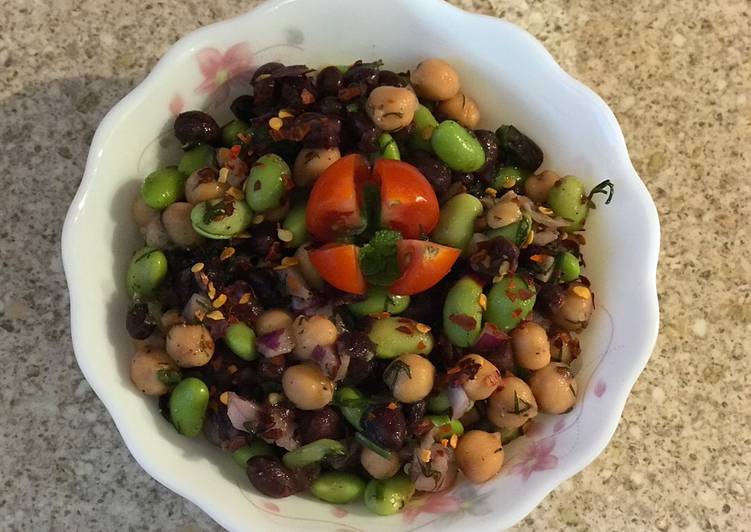 Recipe of Ultimate 3 bean salad