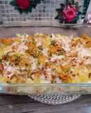 Creamy Cheese Baked pasta 😋😋