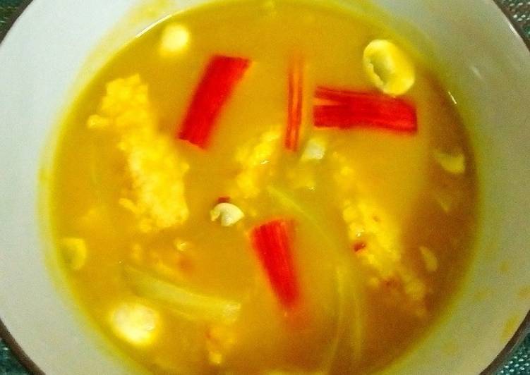 蟹肉磨菇南瓜濃湯