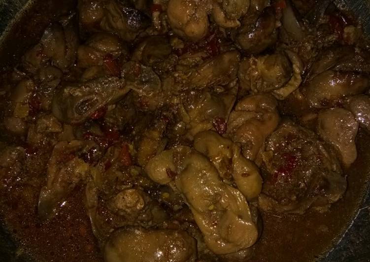 Bahan mengolah Oseng Kecap Rempela Ati Ayam Lezat