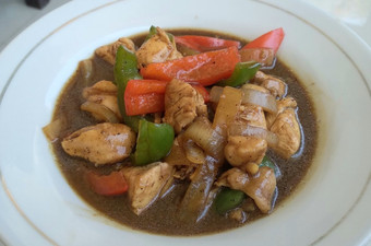 Resep Ayam lada hitam Praktis
