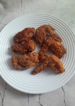 Foto resep Chicken wings/sayap ayam balut tepung panir