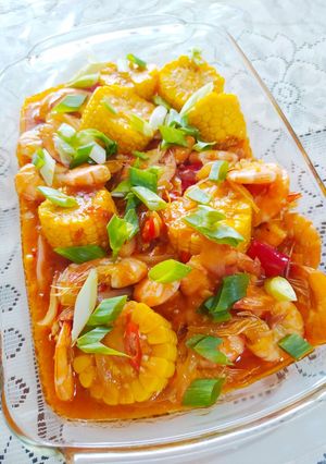 Foto resep Udang Saus Asam Manis
