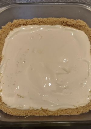 Una foto de Lemon pie de leche en polvo