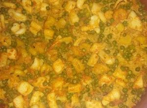 Una foto de Arroz con sepia al horno