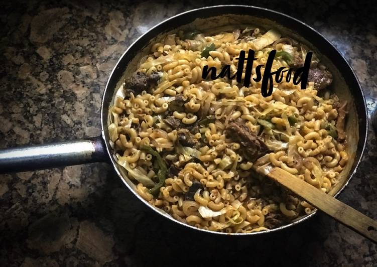 One pot hot macaroni