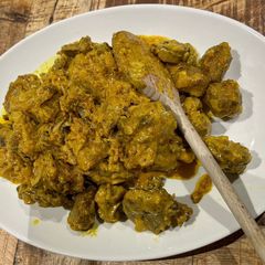 A picture of Spiced Yogurt Tandoori Lamb.