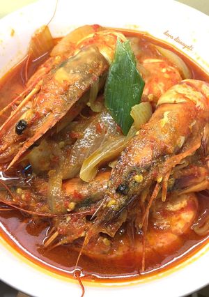 Foto resep Udang Saus Padang