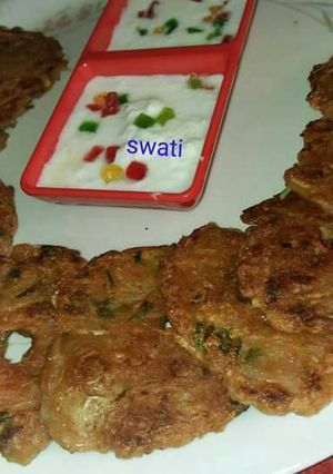 साबुदाना मिनी थालीपीठ (Sabudana mini thalipeeth recipe in hindi) रेसिपी मुख्य फोटो