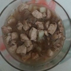 A picture of Chicken soup.