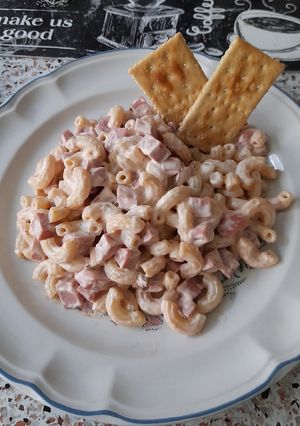 Una foto de Sopa fría de coditos