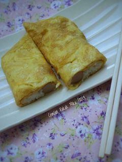 Foto resep Nasi Telur Gulung / Rice Tamagoyaki ala Shelly