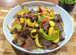 Gambar Daging Goreng Belengas