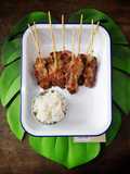 ข้าวเหนียว​หมูปิ้ง สูตรหวานน้อย มันน้อย และวิธี​หุงข้าวเหนียว⭐