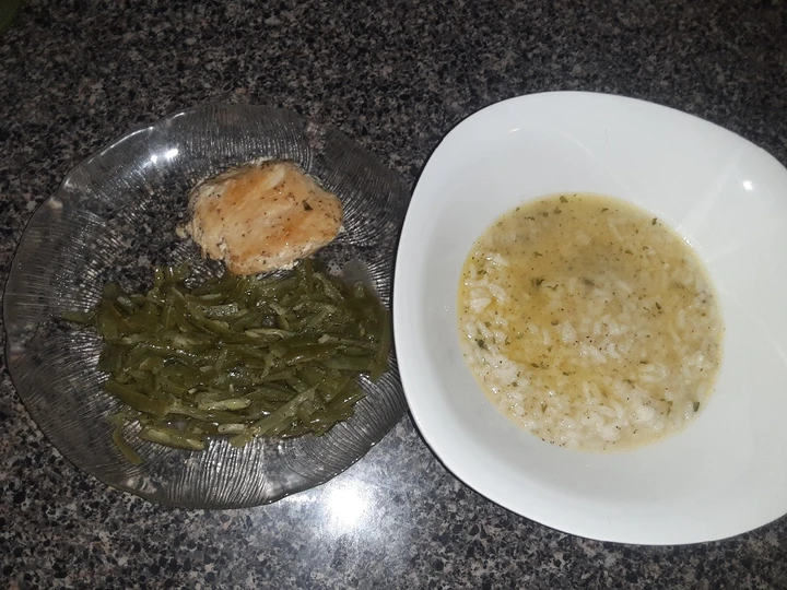 Easy Way Make Recipe Buttery rice soup recipe w/ chicken breast &amp;amp;green beans that is Really Delicious, Appealing}
