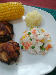 Una foto de Muslos de pollo mostaza y miel