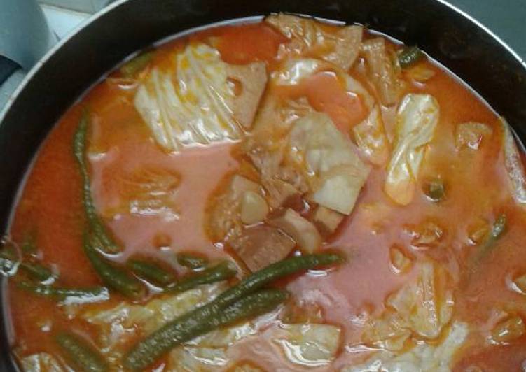 Lontong sayur padang "SMERENGET"