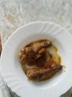 Una foto de Jamoncitos de pollo horneado