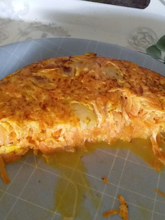 Una foto de Tortilla de zanahoria