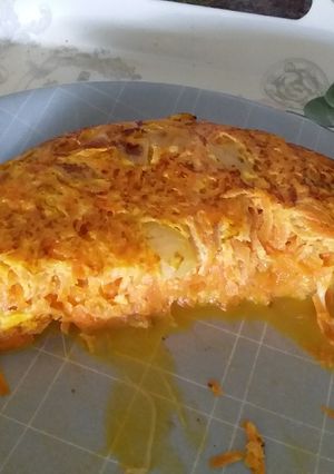 Una foto de Tortilla de zanahoria