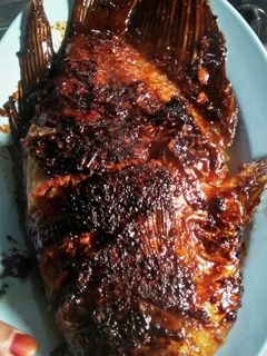 Foto resep Ikan gurame bakar teflon praktis