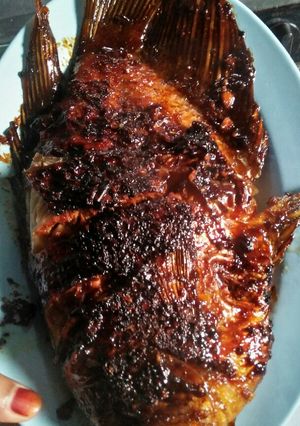 Foto resep Ikan gurame bakar teflon praktis