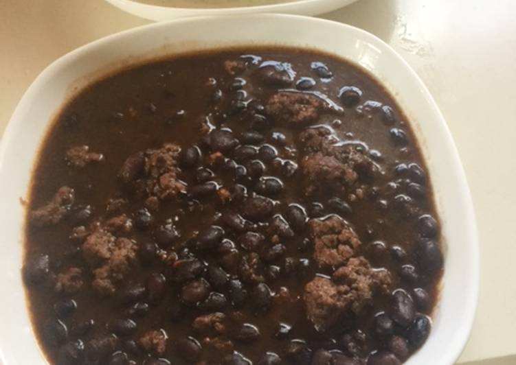 Frijoles con carne