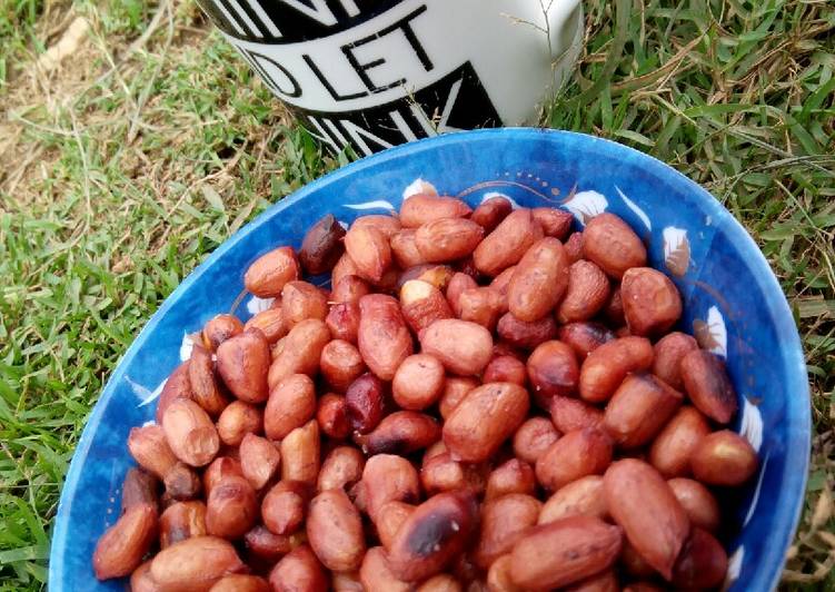 Oil fried groundnuts #4weekschallenge #Authormarathon