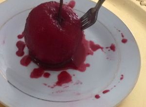 Una foto de Manzanas envinadas