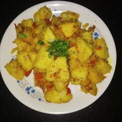 Masala idli A picture of Masala idli.