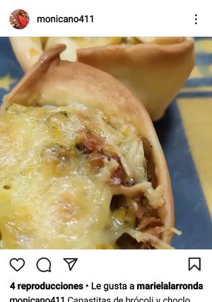 Una foto de Canastitas de brócoli