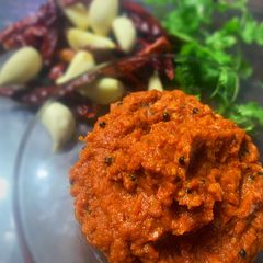 A picture of Rajasthani Garlic Dip.