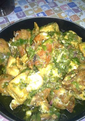 Foto resep Ayam cabe ijo..