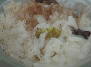 Una foto de Arroz con leche postre fácil y rápido