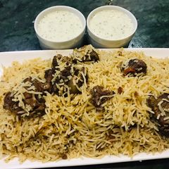 Beef pulao A picture of Beef pulao.