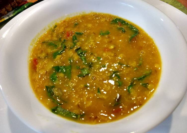 Recipe of Any-night-of-the-week Squash and Lentil dal #anti-inflamation#