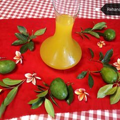 Raw mango sharbat 🥭 A picture of Raw mango sharbat 🥭.