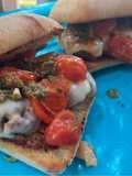 Smashed Meatball Sandwiches