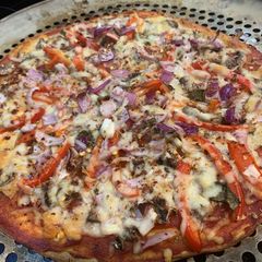 A picture of Italian Pizza.