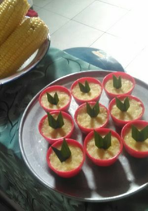 Foto resep Lepet mangkuk jagung manis