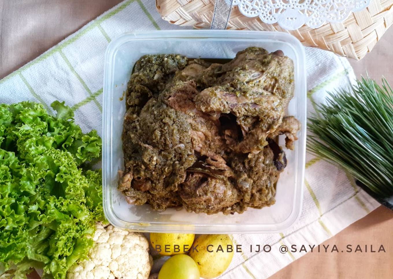Bebek Cabe Ijo ala sayiya.saila