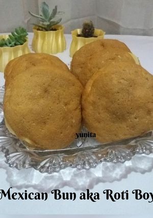 Foto resep Mexican Bun aka Roti Boy