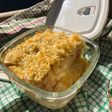 Puding roti pisang Bread Pudding with bananas