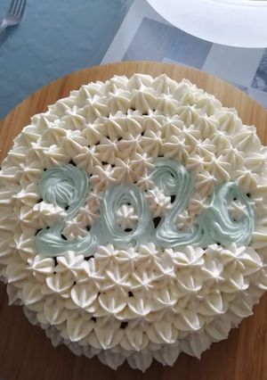 Une photo de Gâteau 2020 à la crème mascarpone vanille