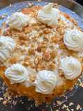 Eggless Butterscotch Cake